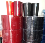PVC防弧光专用软门帘 黑白红色软玻璃门帘工厂机房电焊塑料门帘