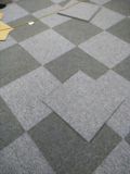 混色方块地毯PVC50X50办公室地毯棋牌室客厅卧室台球室宾馆拼接！