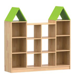幼儿园生态木房屋组合柜子儿童玩具组合玩具组合柜储物架收纳柜