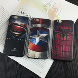 iPhone6 plus复仇者联盟手机壳 5s美国队长超人 苹果6蝙蝠侠软壳