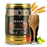 捷克进口啤酒 布鲁杰克 Brouczech黑啤酒5L桶装 正品特价出售
