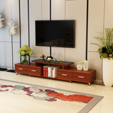 简约现代时尚客厅可伸缩电视柜宜家组合定制电视柜家具组装环保