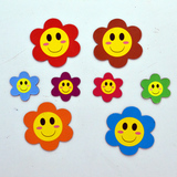 100个包邮白板黑板可定制花朵奖励磁贴创意笑脸冰箱贴贴纸幼儿园