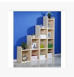宜家现代实木书柜 韩式简易组装书柜 儿童书架 置物架 层架特价