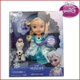 正版冰雪奇缘艾莎女王娃娃音乐发声发光Snow Glow Elsa女孩玩具