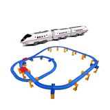 正品TOMY多美火车世界新干线电动火车轨道玩具坡轨组合套装458630