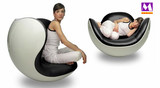 创意玻璃钢休闲椅玻璃钢蛋壳椅不倒翁椅单人沙发椅玻璃钢厂家定制