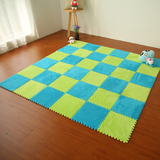 卧室儿童地毯拼接铺地板垫子客厅加厚泡沫地垫拼图绒面满铺榻榻米
