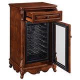 红酒柜恒温酒柜 嵌入式实木美式家用电子葡萄酒柜 茶叶柜保鲜柜