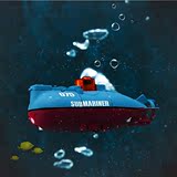 创意鱼缸超小遥控潜艇075 016通道潜艇玩具微型迷你快艇电动船