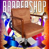 发廊理发椅子美发椅子欧式复古美发店剪发椅子厂家直销实木扶手