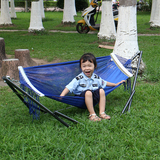 正品 越南Ban Mai 进口不锈钢吊床 折叠网床儿童专用 露营装备