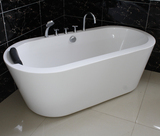 家用保温小浴缸 亚克力浴缸欧式贵妃缸独立式成人浴盆1.4-1.7米