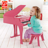 德国hape儿童钢琴精品 木质30键钢琴弹奏乐器 婴儿音乐早教启蒙