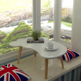 飘窗桌榻榻米茶几北欧宜家窗台小桌实木炕桌日式田园创意异型矮桌
