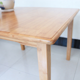 楠竹方桌子炕桌榻榻米茶几飘窗桌正方形桌小餐桌实木地台桌矮桌