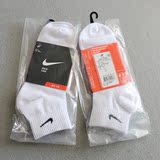 Nike袜子耐克男士袜子纯棉中筒袜夏季薄款短筒短袜运动袜子3双装