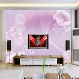 3d立体客厅壁画简约现代电视背景墙壁纸卧室温馨墙纸无缝墙布