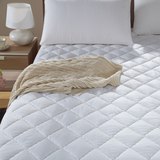 水星家纺席梦思床垫保护垫水洗防滑床护垫1.8保护罩1.5床褥子酒店