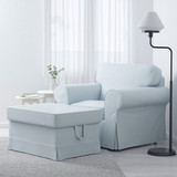 3.4温馨宜家IKEA爱克托单人沙发套沙发防尘罩成品多种颜色可选