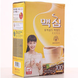 韩国进口maxim麦馨摩卡咖啡粉 速溶即饮三合一100条袋装1200g