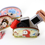 韩国正品JETOY可爱卡通猫咪化妆包 数码包手机包收纳包 女手包