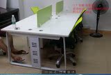 深圳办公家具办公桌椅职员办公桌4人位屏风卡位现代员工电脑桌椅