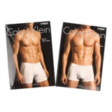 Calvin Klein CK男士修身紧身纯棉平角内裤2条装 美国代购 正品