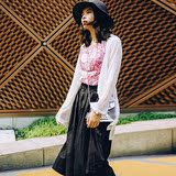 日本最出口品质货女士防晒上衣 外贸出口原单纯色长袖薄款小外套