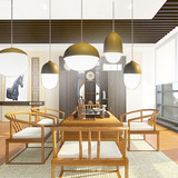 北欧现代坚果吊灯个性酒吧台咖啡厅卧室书房奶茶店餐厅蘑菇吊灯具