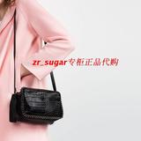 Zara正品代购 新款女包 链条装饰迷你斜背包 编号  4130/104