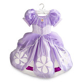 Disney代购美国迪士尼苏菲亚公主裙女童礼服裙