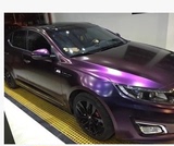汽车碳纤维车身改色膜 变色龙贴纸亚光贴膜 光面内饰渐变贴纸