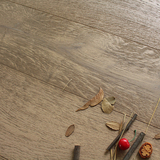 橡墅地板 1.9米多层实木复合地板 橡木 15mm 4mm原木乡村北欧风格