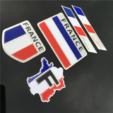 法国国旗 标致3008/508雪铁龙c5/c4l/世嘉雷诺科雷傲改装国旗车贴