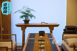 老榆木免漆中式玄关桌实木简约条案供桌仿古禅意案台茶楼会所家具