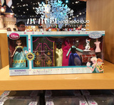 上海迪士尼代购 frozen冰雪奇缘 艾莎安娜公主换装娃娃套装玩具