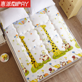 卡通加厚榻榻米学生床垫宿舍用儿童单人床褥褥子折叠地铺1.5米
