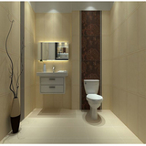 佛山现代简约仿古皮纹磁砖厨卫墙瓷砖浴室客厅釉面防滑耐磨地板砖