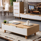 北欧创意茶几电视柜组合个性多功能咖啡桌休闲大小户型储物客厅桌