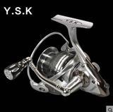 日本进口件YSK渔轮全金属鱼线轮纺车轮路亚轮鱼轮海竿轮海钓轮