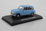 IXO 1:43雷诺 Renault 4L 1962 法国品牌轿车 合金车模 汽车模型