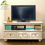 美式乡村电视柜 简约现代 主卧/客厅 白色 中式 实木电视柜定制
