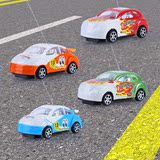 二通卡通遥控汽车玩具车车模 无线遥控法拉极速赛车跑车