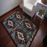 kilim 波西米亚风北欧宜家几何棉线设计图案客厅地毯卧室床边毯