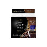 日本进口AGF MAXIM滴漏式挂耳黑咖啡无糖现磨  咖啡店口味14 袋装