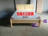 北京樟子松实木席梦思单人床 双人床1.0米 1.2米 1.5米 1.8米包邮