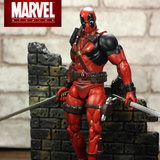 拍下就发MARVEL MS死侍手办玩具DEADPOOL X战警X-MAN可动人偶模型