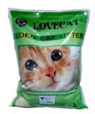北京2袋包邮 土猫宠物 环保实用lovecat原味玉米猫砂 6L/3.0kg