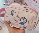 可爱Hello Kitty 哆啦A梦 手拎包 化妆品 收纳包 零钱包 整理小包